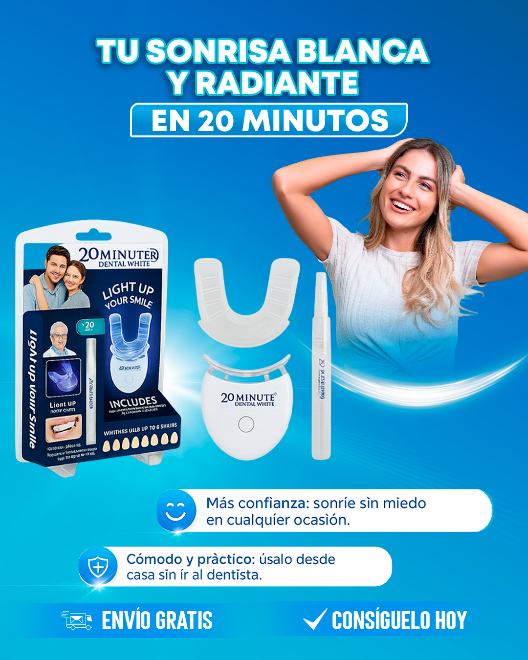 kit dental sonrisa blanca