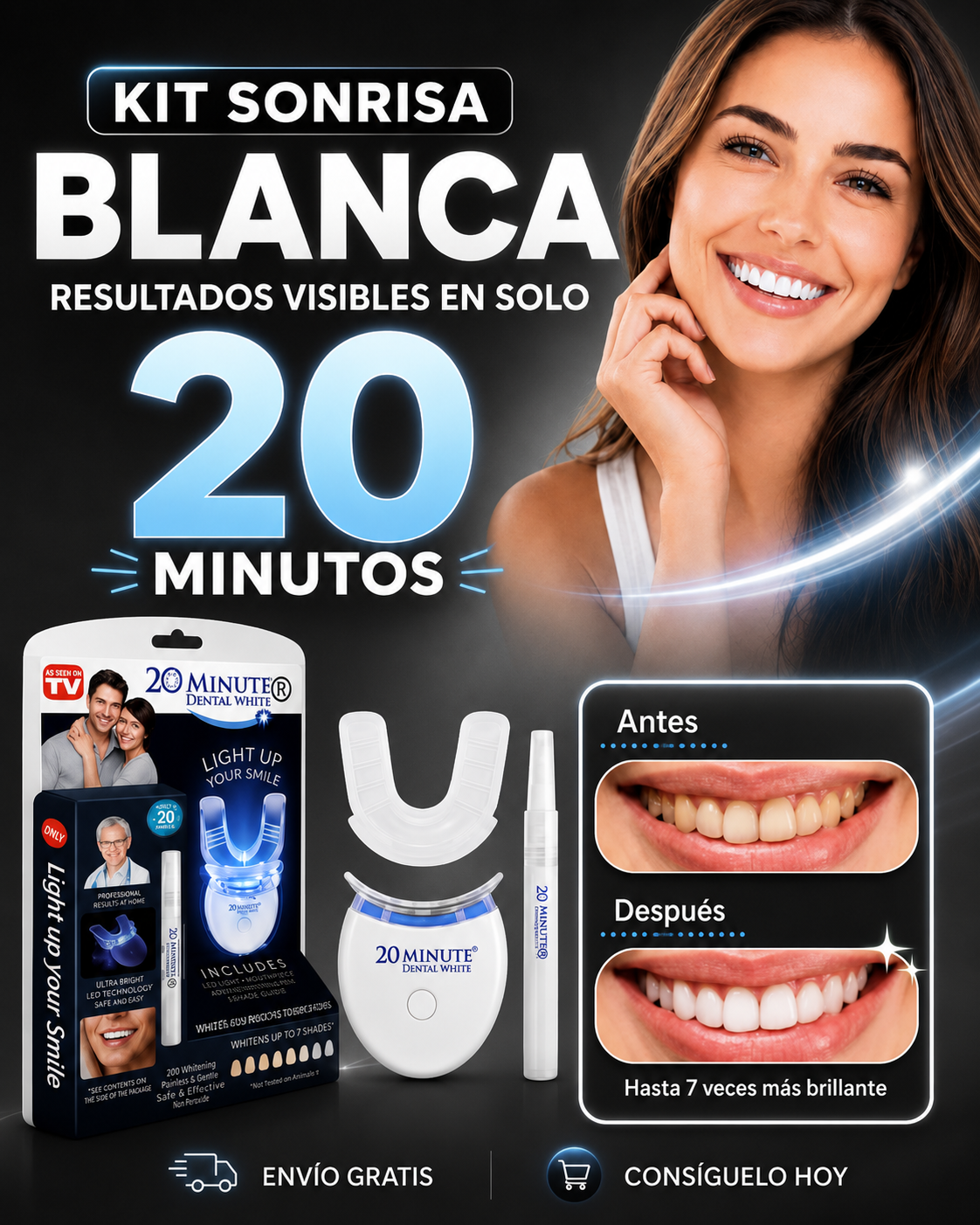 kit dental sonrisa blanca