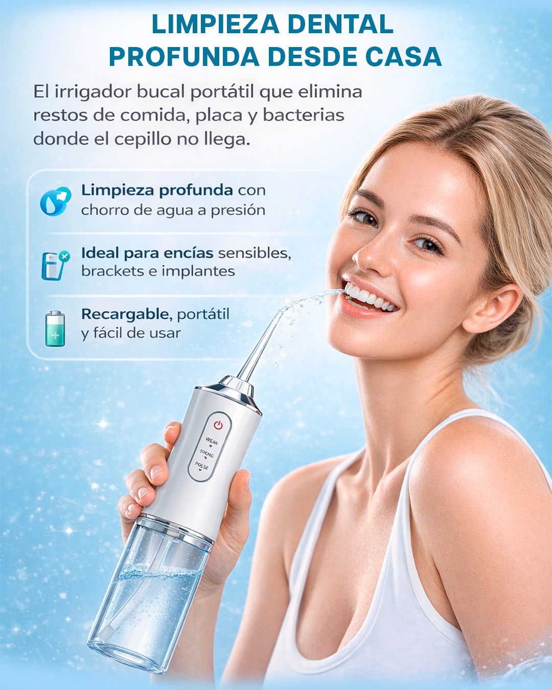 Irrigador Bucal