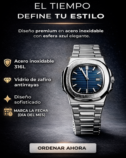 Reloj de lujo para hombre