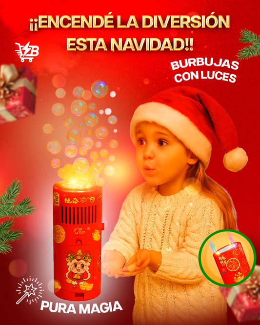 Lanza burbujas