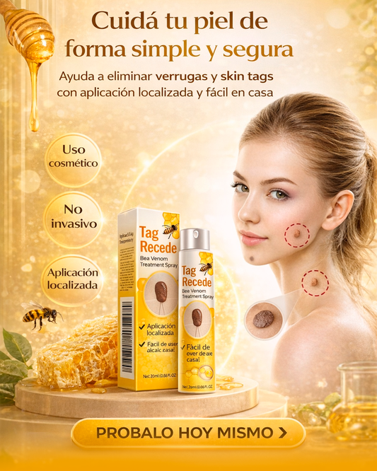 Spray para eliminar verrugas, lunares e imperfecciones