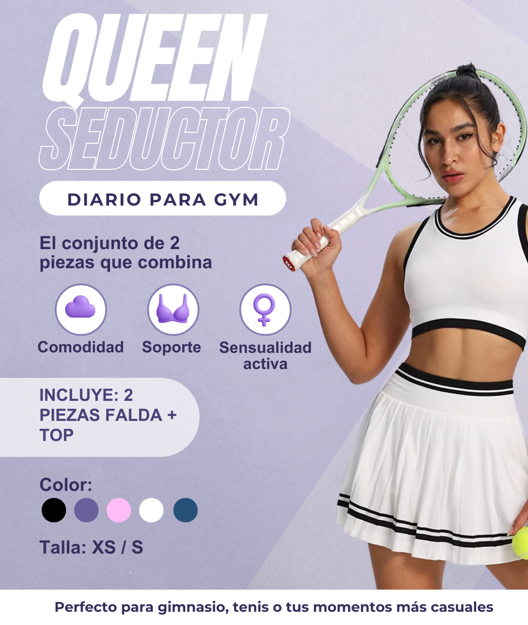 Conjunto Para Gym 2 Piezas