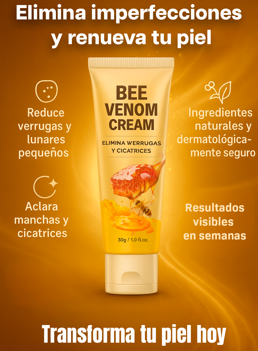 Crema de Veneno de Abeja